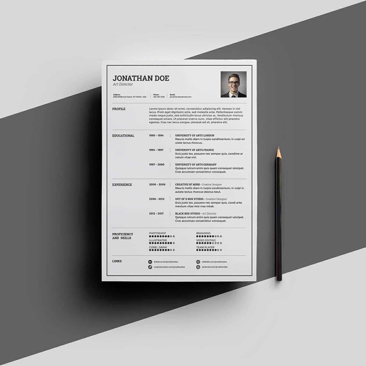 Free Resume Templates For Word: 15 Cv/resume Formats To Download With Free Downloadable Resume Templates For Word