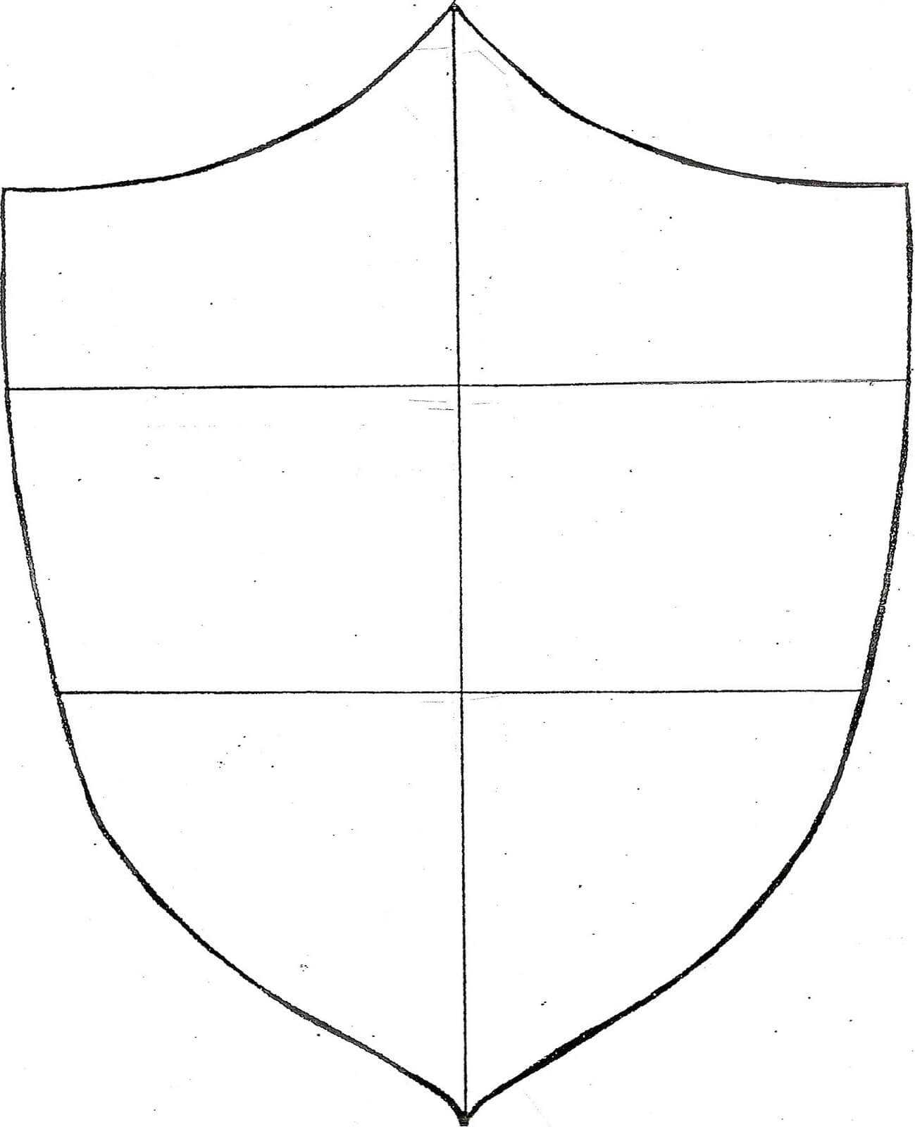 Free Shield Template, Download Free Clip Art, Free Clip Art Intended For Blank Shield Template Printable