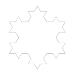 Free Snowflake Outline, Download Free Clip Art, Free Clip In Blank Snowflake Template