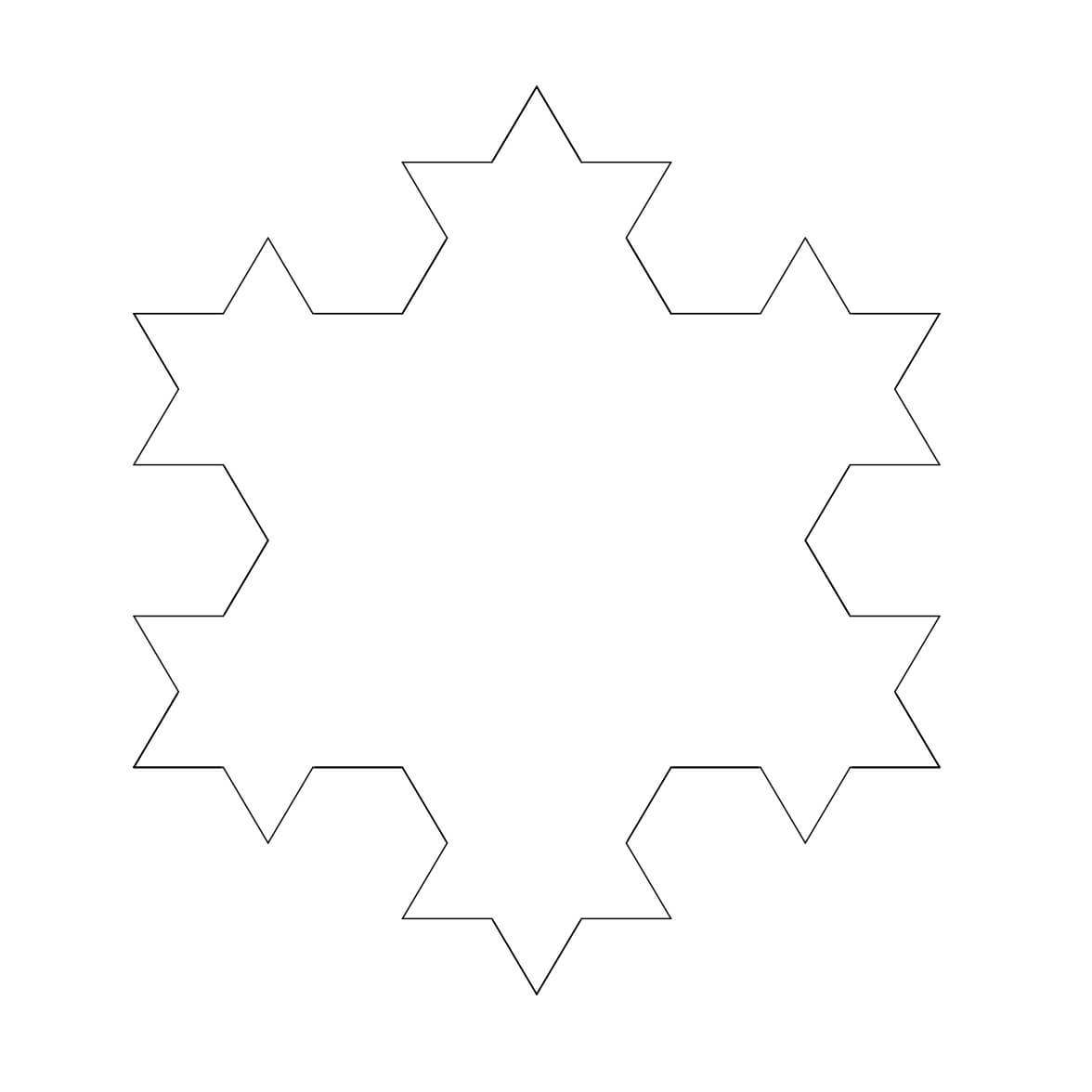 Free Snowflake Outline, Download Free Clip Art, Free Clip In Blank Snowflake Template