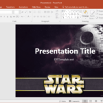 Free Star Wars Powerpoint Template Within Powerpoint Templates War