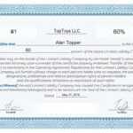 Free Stock Certificate Online Generator Intended For Ownership Certificate Template