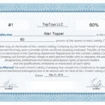 Free Stock Certificate Online Generator Within Llc Membership Certificate Template