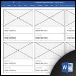 Free Storyboard Templates For Microsoft Word For Hours Of Operation Template Microsoft Word