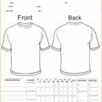 Free T Shirt Order Form Template Word | Azərbaycan Dillər With Regard To Blank T Shirt Order Form Template