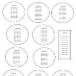 Free Table Seating Chart Template | Seating Charts In 2019 intended for Wedding Seating Chart Template Word