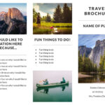 Free Travel Brochure Templates & Examples [8 Free Templates] Pertaining To Travel Guide Brochure Template