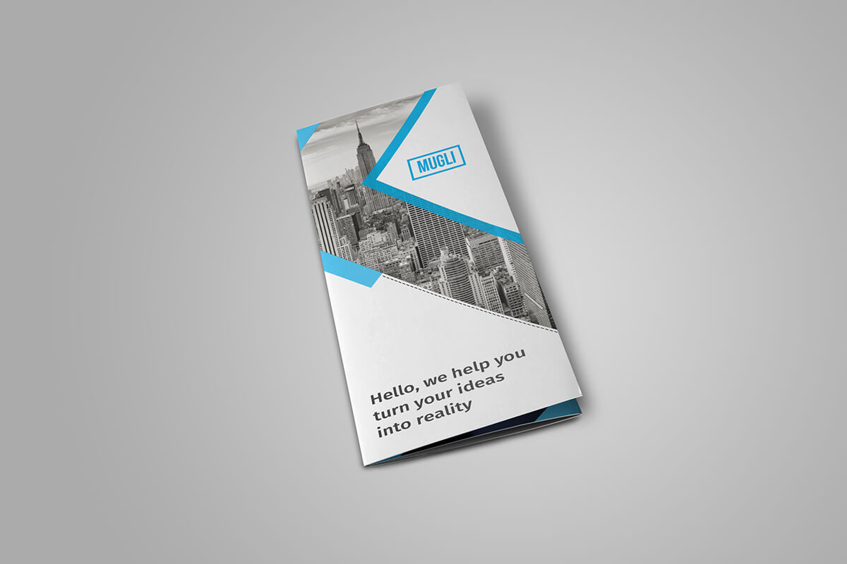 Free Tri Fold Brochure Template Download On Behance With Regard To Free Brochure Template Downloads