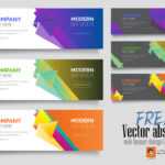 Free Vector Abstract Web Banner Design Templatemri In Product Banner Template