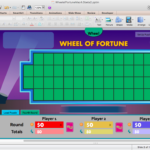 Free Wheel Of Fortune Powerpoint Game Template For Games Throughout Wheel Of Fortune Powerpoint Template
