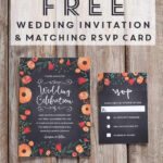 Free Whimsical Wedding Invitation Template | Mountain Modern Intended For Free Printable Wedding Rsvp Card Templates