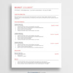 Free Word Resume Templates Microsoft Cv Template Within Resume Templates Word 2013