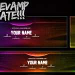 Free Youtube Banner + Twitter Header Template Psd - Free Download - Free Gfx for Twitter Banner Template Psd