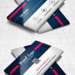 Freebie : Modern Business Card Design Template Free Psd Inside Visiting Card Template Psd Free Download