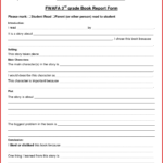 Fresh 3Rd Grade Book Report Template | Job Latter For One Page Book Report Template