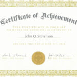 Fresh Army Certificate Achievement Template Example Mughals Within Certificate Of Achievement Army Template