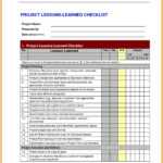 Fresh Lessons Learned Report Template Prince2 Prince2 Inside Prince2 Lessons Learned Report Template