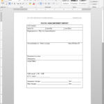 Fsms Nonconformity Report Template | Fds1170 1 In Ncr Report Template