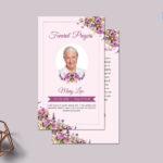 Funeral Prayer Card Template For Loved Ones Within Prayer Card Template For Word