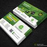 Garden Landscape Business Card Template | Fully Editable Tem For Landscaping Business Card Template