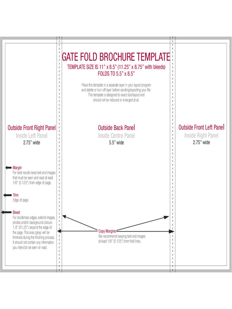 Gate Fold Brochure Template - 6 Free Templates In Pdf, Word Throughout Gate Fold Brochure Template