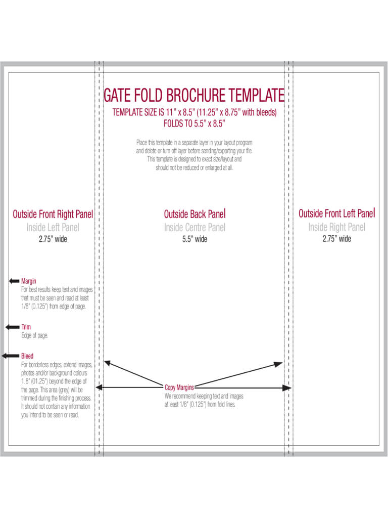 Gate Fold Brochure Template – 6 Free Templates In Pdf, Word Throughout Gate Fold Brochure Template