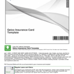 Geico Insurance Card Template – Fill Online, Printable Intended For Auto Insurance Card Template Free Download