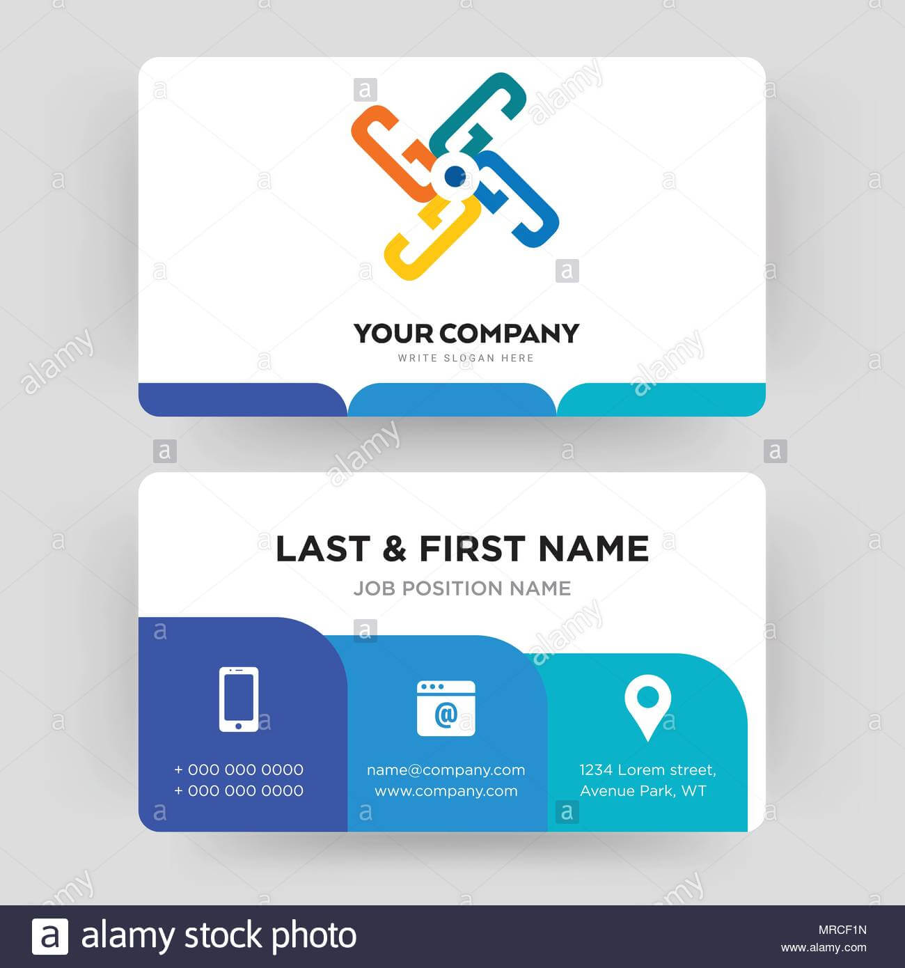 Generic, Business Card Design Template, Visiting For Your With Generic Business Card Template