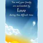 Get Inspirational Sympathy & Condolences Cards Free Online With Death Anniversary Cards Templates