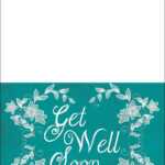 Get Well Soon Card Template | Free Printable Papercraft For Get Well Soon Card Template