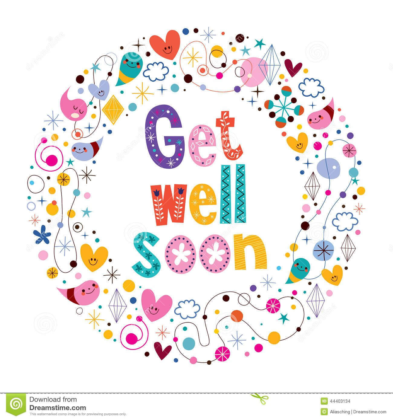 Get Well Soon | Images, Quotes, Photos, Pictures, Jokes Within Get Well Soon Card Template