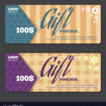 Gift Certificate Design Template Pertaining To Gift Card Template Illustrator