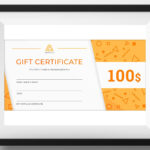 Gift Certificate Template | Design Illustration Art Within Company Gift Certificate Template