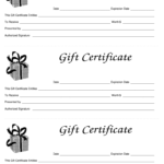 Gift Certificate Template Free - Fill Online, Printable pertaining to Fillable Gift Certificate Template Free