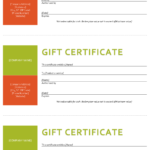 Gift Certificate Template – Sample Gift Certificate For Company Gift Certificate Template