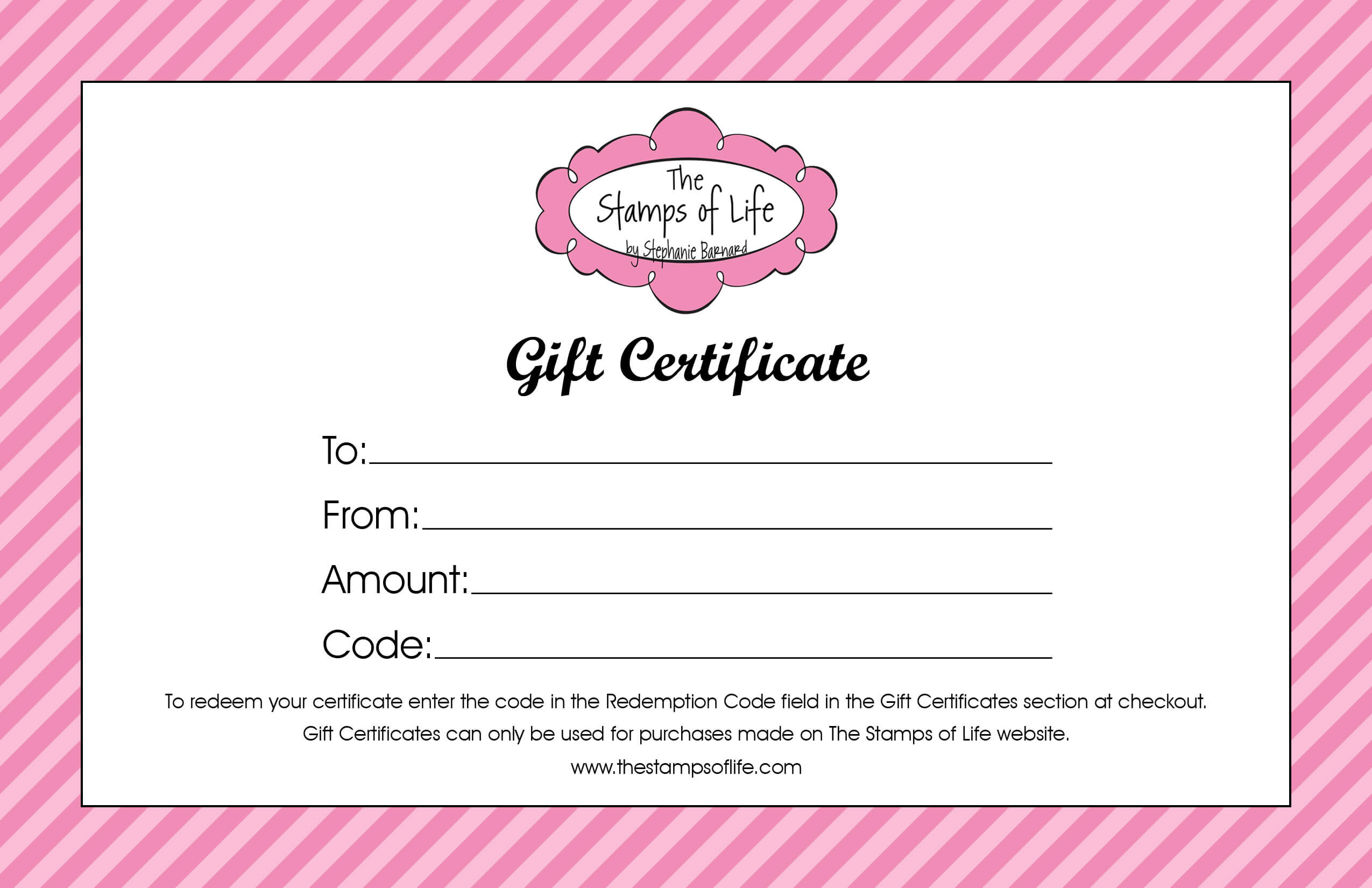 Gift Certificate Templates – Word Excel Formats With Present Certificate Templates
