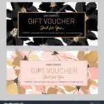 Gift Premium Certificate. Gift Card. Gift Voucher. Coupon Intended For Salon Gift Certificate Template