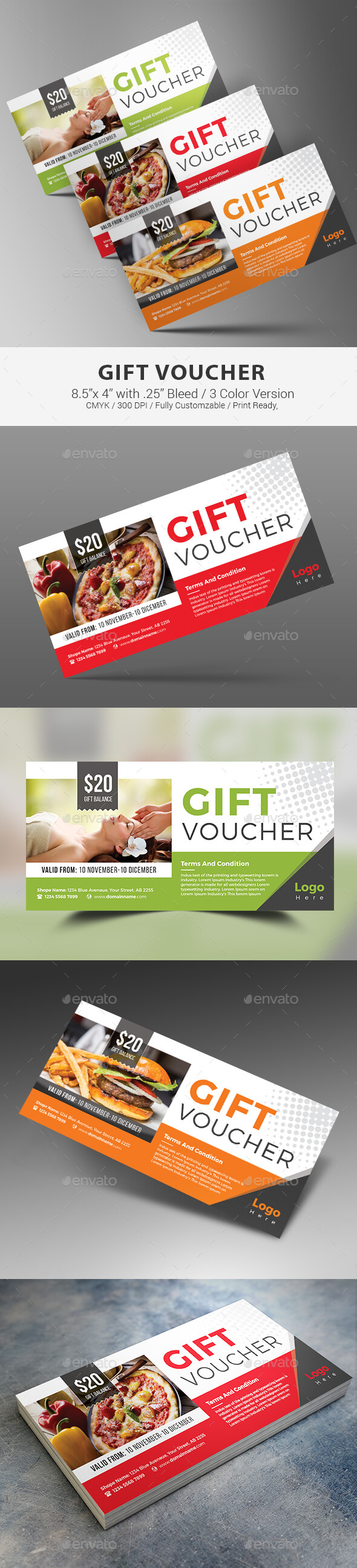 Gift Voucher Template Psd | Gift Voucher Templates | Gift Throughout Pizza Gift Certificate Template