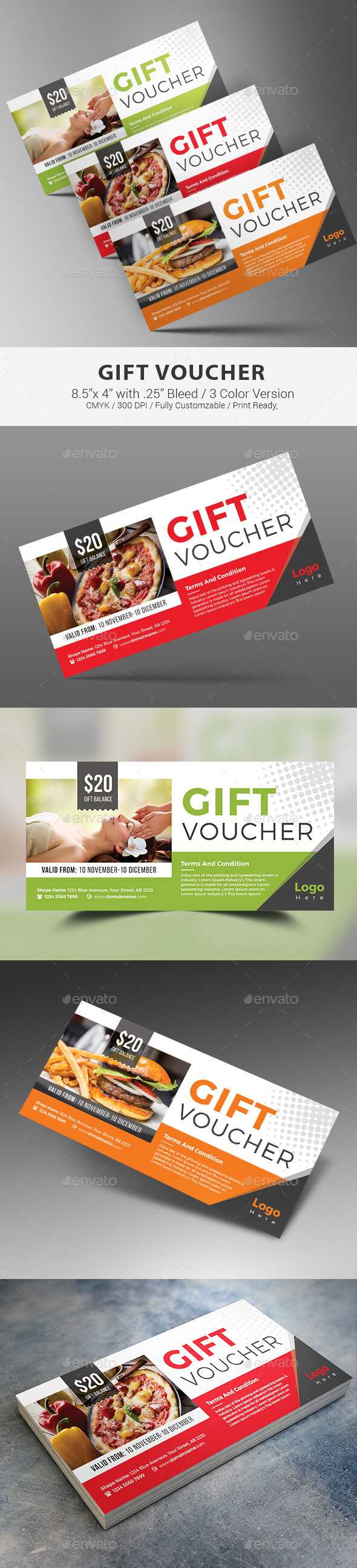 Gift Voucher Template Psd | Gift Voucher Templates | Gift Throughout Pizza Gift Certificate Template