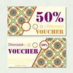 Gift Voucher Template With Mandala. Design Certificate For Sport.. For Magazine Subscription Gift Certificate Template