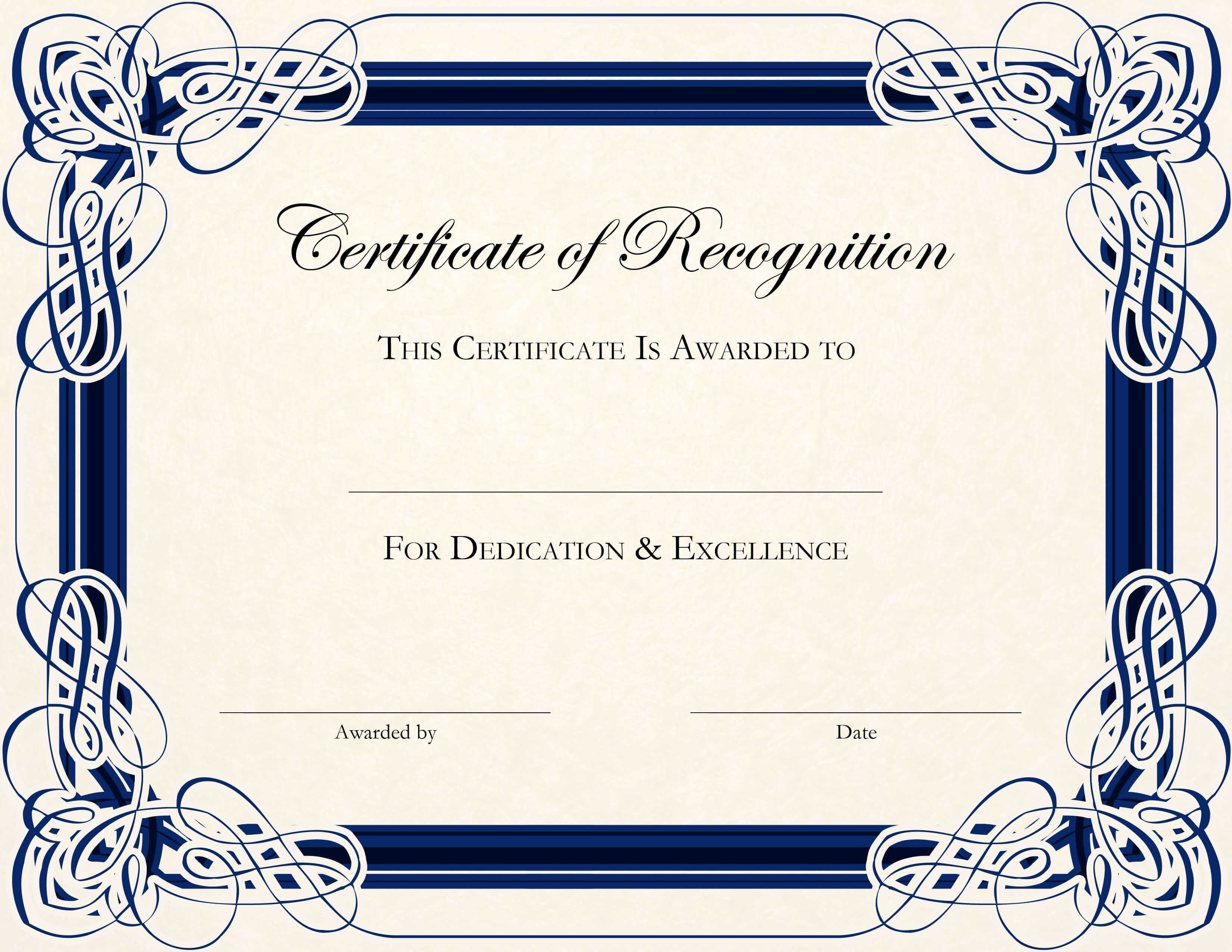 Gold Certificate Template Word | Certificatetemplateword Regarding Free Funny Certificate Templates For Word