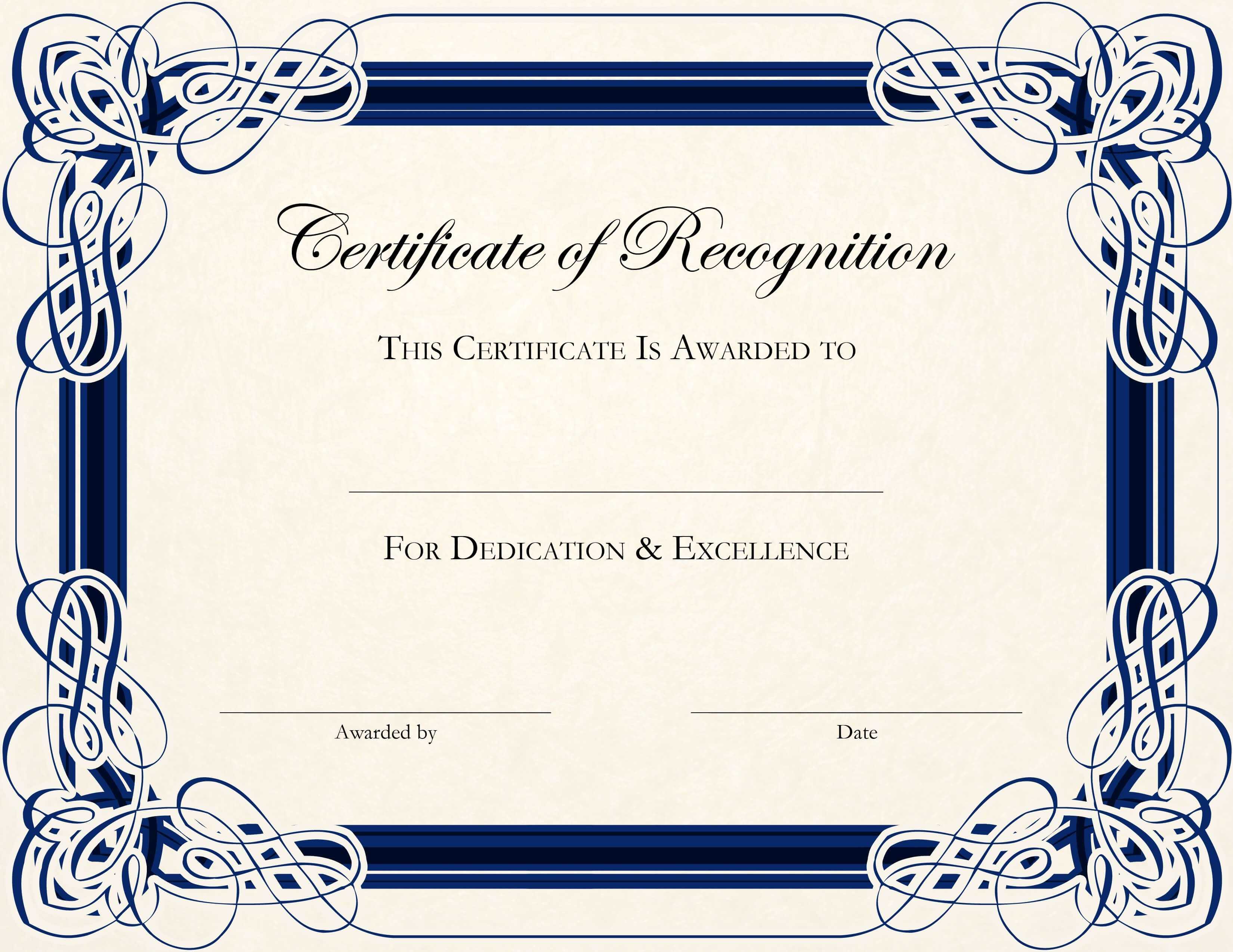 Gold Certificate Template Word | Certificatetemplateword Regarding Free Funny Certificate Templates For Word