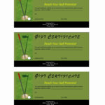 Golf Gift Certificate for Golf Certificate Template Free