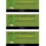 Golf Gift Certificate inside Golf Certificate Templates For Word