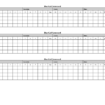 Golf Score Card Template | Running | Golf Crafts, Golf Score In Golf Score Cards Template