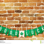 Good Luck Banner Lettering Stock Image. Image Of Handmade For Good Luck Banner Template