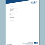 Government Insurance Agency Letterhead #cordestra #word Intended For Headed Letter Template Word
