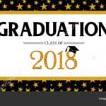 Graduation Banner Template | Graduation Class Of 2018 with Graduation Banner Template