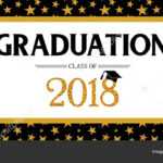 Graduation Banner Template | Graduation Class Of 2018 with Graduation Banner Template