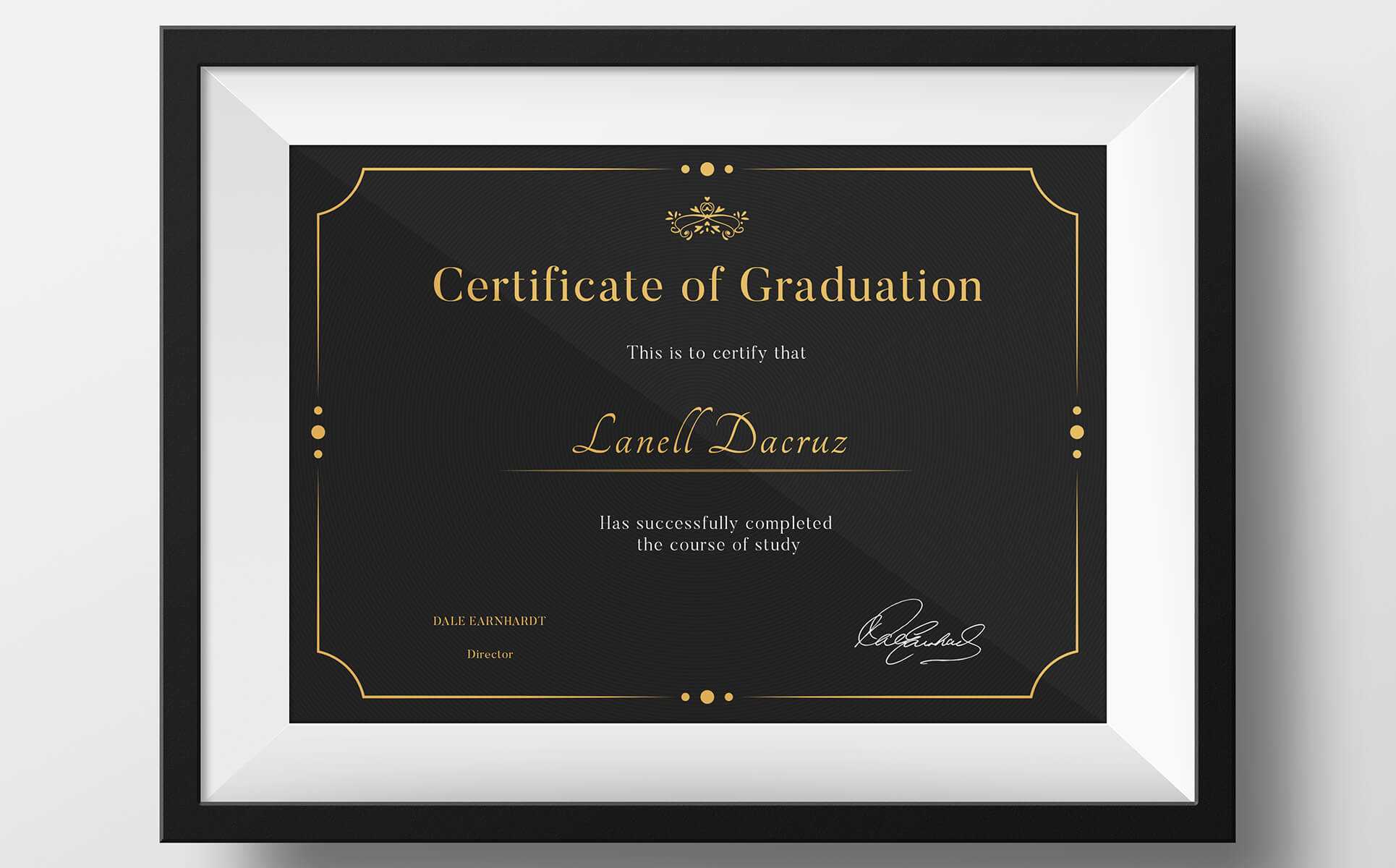 Graduation Certificate Template #73893 With Commemorative Certificate Template